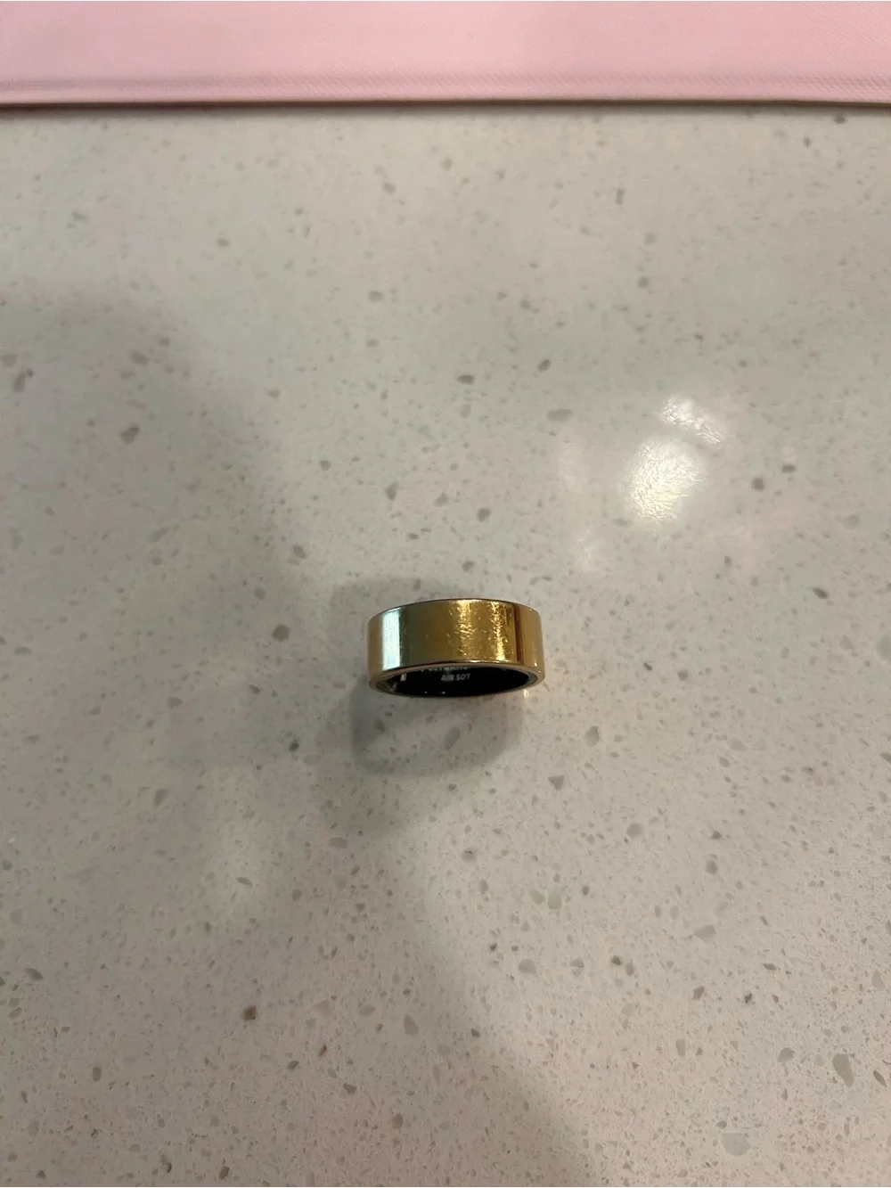 Ultrahuman Ring in Gold (Size: 7)